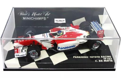 中古】ミニカー 1/43 Panasonic Toyota Racing TF103 WELLA #21