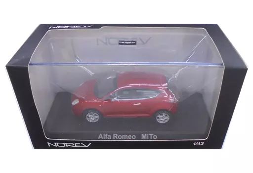 中古】ミニカー 1/43 Alfa Romeo Mito(レッド) 「GAMME NOREV