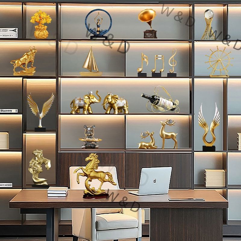 送料無料】軽奢華 オブジェ インテリア 酒棚 リビング 玄関 オフィス