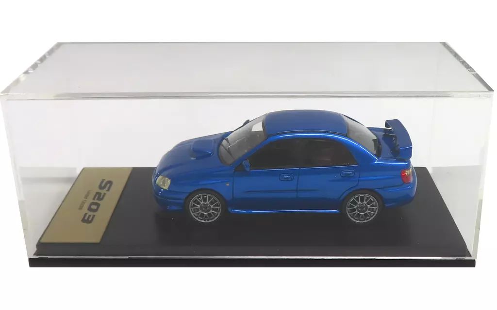 ミニカー 1/43 SUBARU 安い IMPREZA S203 STI(ブルー) KYOSHO ORIGINAL