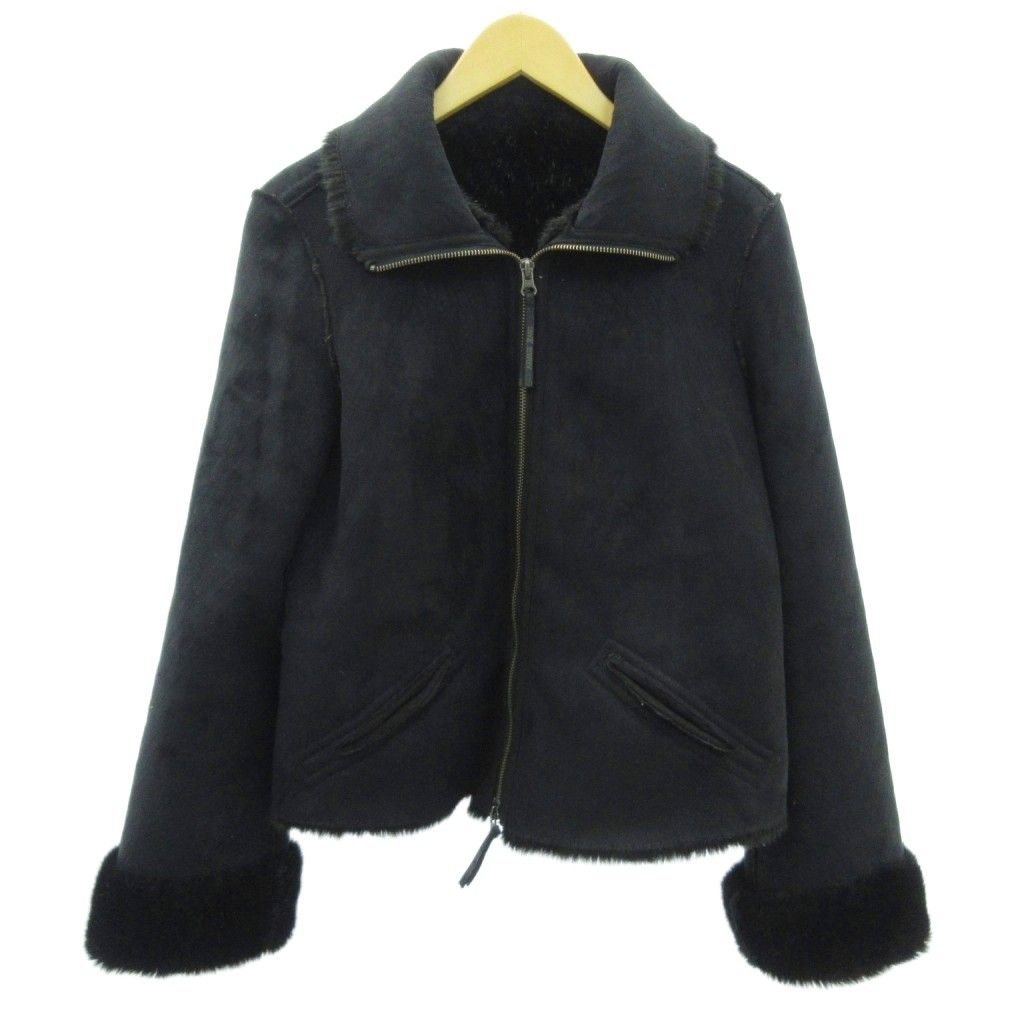 アルマーニジーンズ ムートンジャケット アルマーニ ジーンズ ARMANI JEANS フェイク ムートン ジャケット