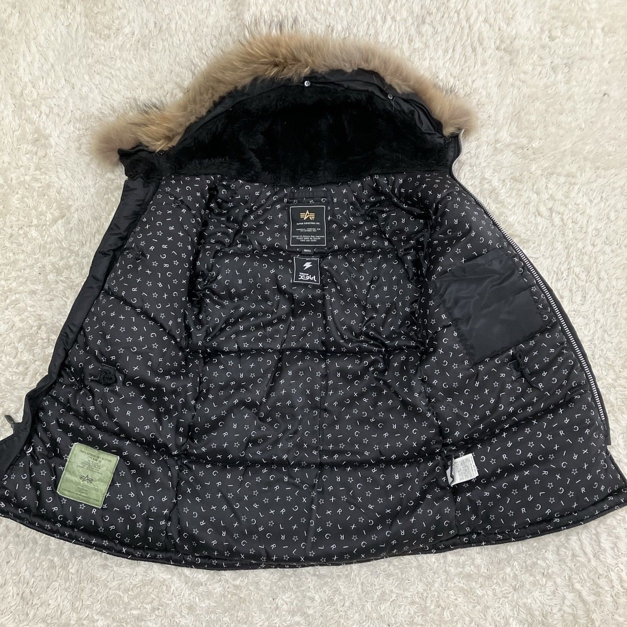 未使用級！X-girl ALPHA エックスガール アルファ コラボ N3B