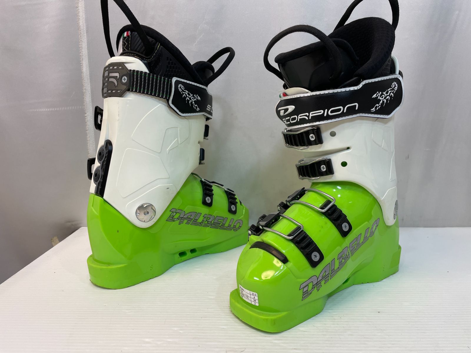 ◆ スキー ブーツ DALBELLO SCORPION 150 24.0 cm ◇ スキーブーツ DALBELLO SCORPION 150 22.0 cm 272 mm スキー ブーツ