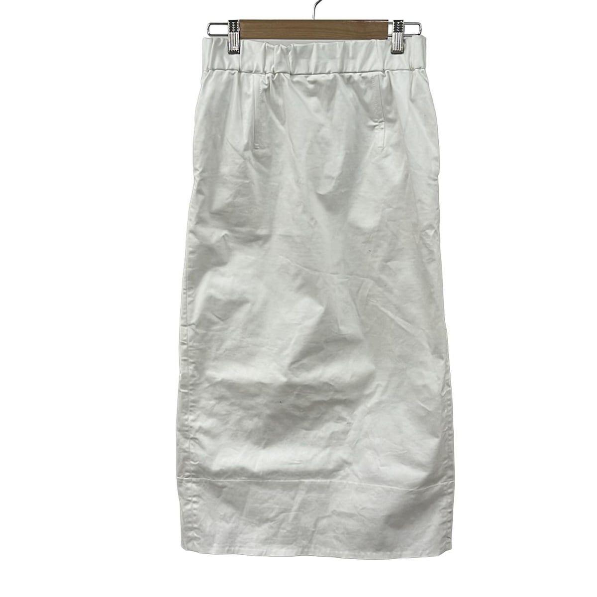 ebure エブール ロングスカート サイズ38 M レディース - 白