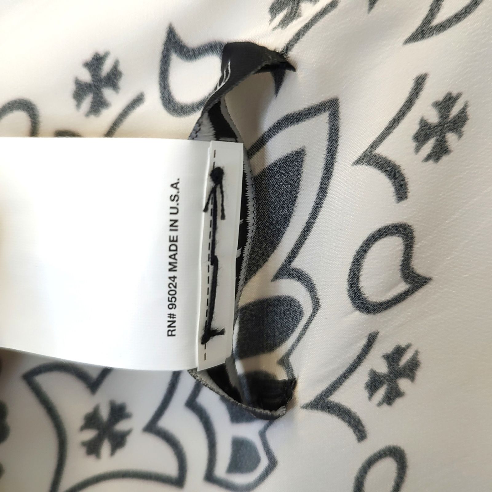 Chrome Hearts クロムハーツ CH SCARF SILK 大判 スカーフ バンダナ