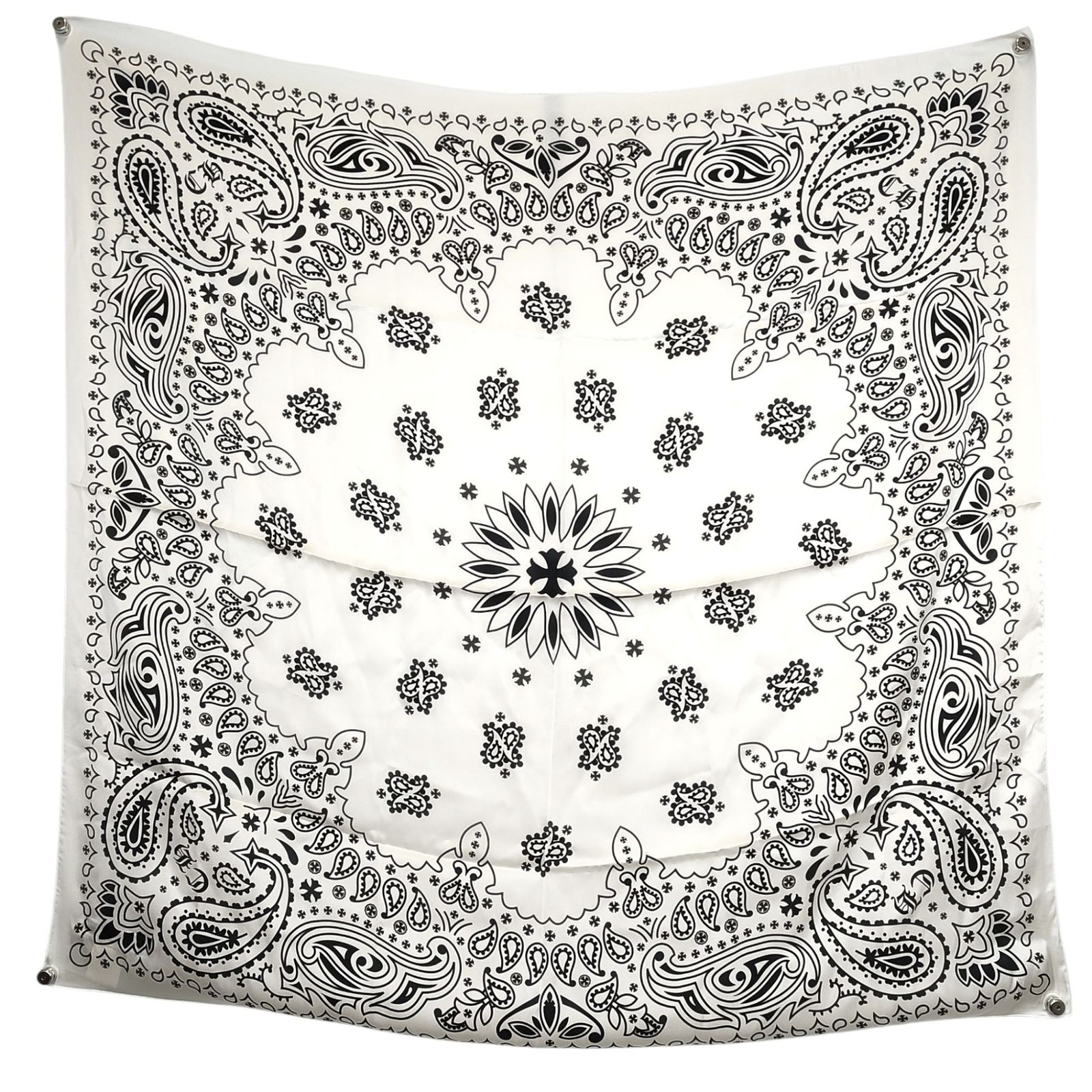 Chrome Hearts クロムハーツ CH SCARF SILK 大判 スカーフ バンダナ