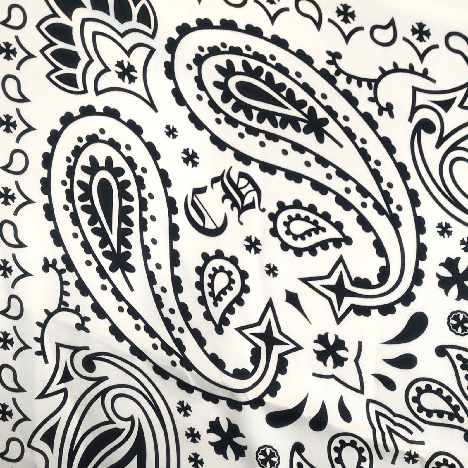 Chrome Hearts クロムハーツ CH SCARF SILK 大判 スカーフ バンダナ
