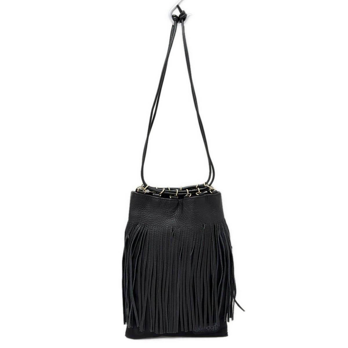 5525galleryフリンジ付きショルダーバッグ PORTER 未使用品 5525gallery × 5525ギャラリー ポーター 別注 FRINGE