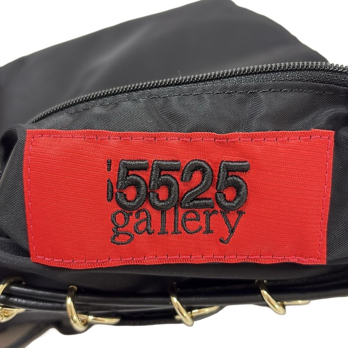 5525gallery(5525ギャラリー) ショルダーバッグ美品 - 黒 巾着型