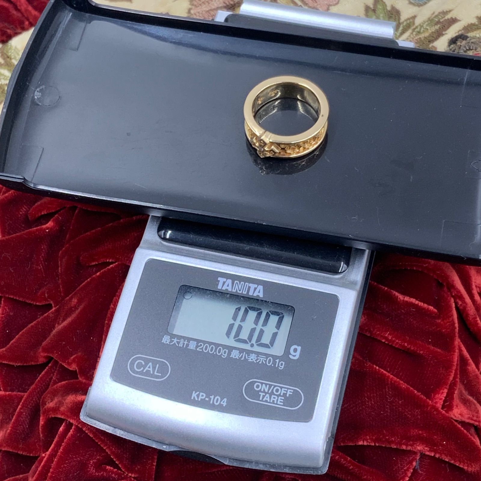 ディールデザイン　K18 リング　10g 約12.5号 ディールデザイン K18 リング 10g 約12.5号 - メルカリ