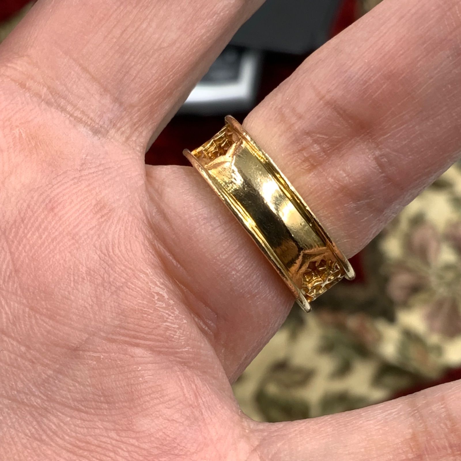 ディールデザイン　K18 リング　10g 約12.5号 ディールデザイン K18 リング 10g 約12.5号 - メルカリ