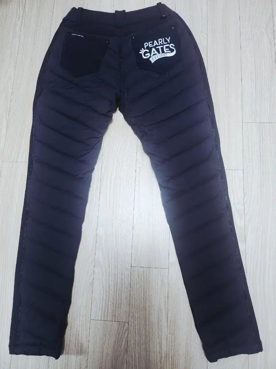 PEARLY GATES ダウン ズボン ブラック
