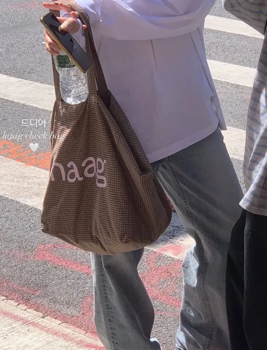 haag チェックエコバッグ - メルカリ