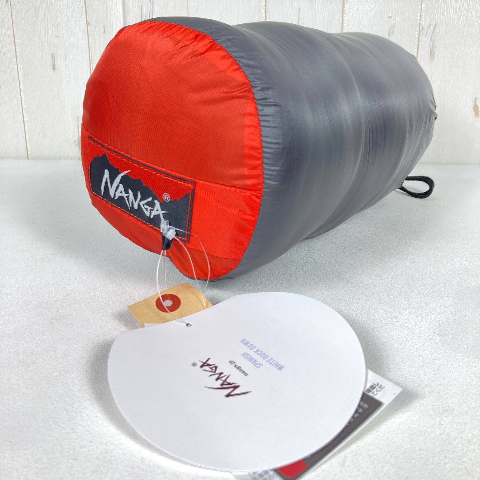 寝袋 シュラフ AURORA light 450DX 赤