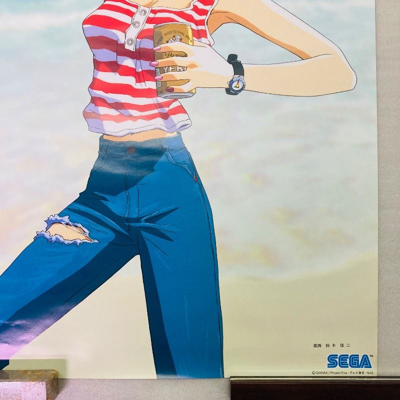 ピン穴なし】【B2サイズ】【ポスター】 新世紀エヴァンゲリオン 葛城