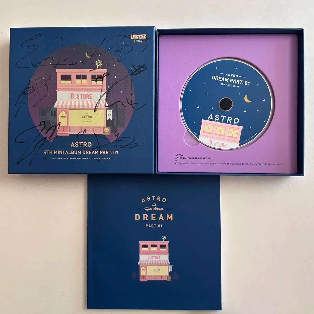 ASTRO（アストロ） サイン入り アルバム Dream Part 01 - メルカリ