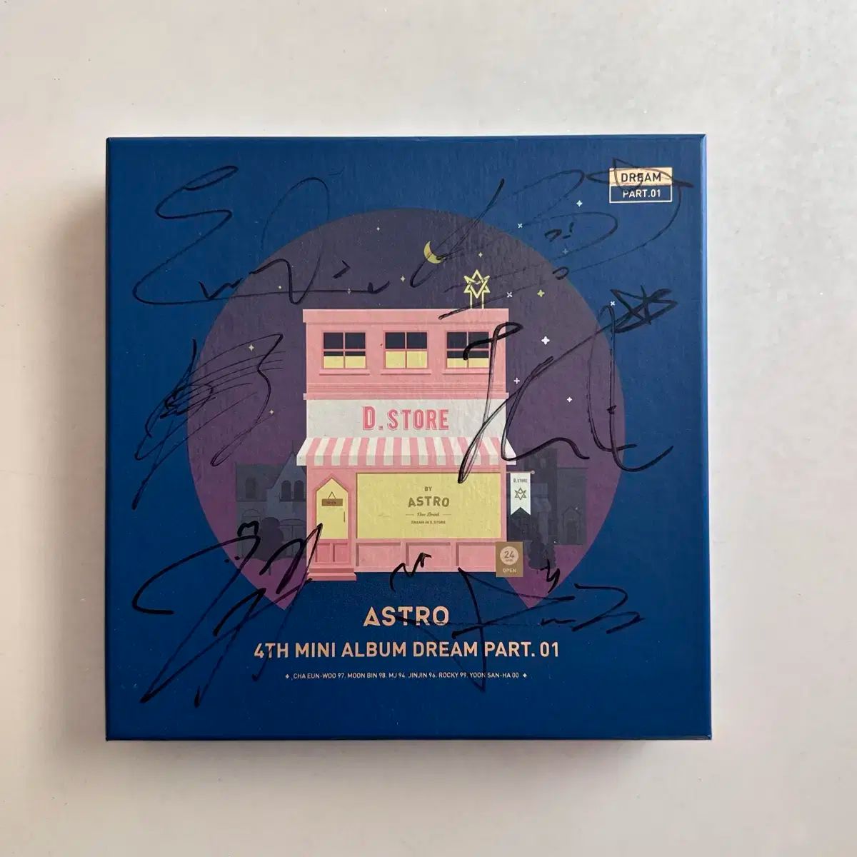 ASTRO（アストロ） サイン入り アルバム Dream Part 01 - メルカリ