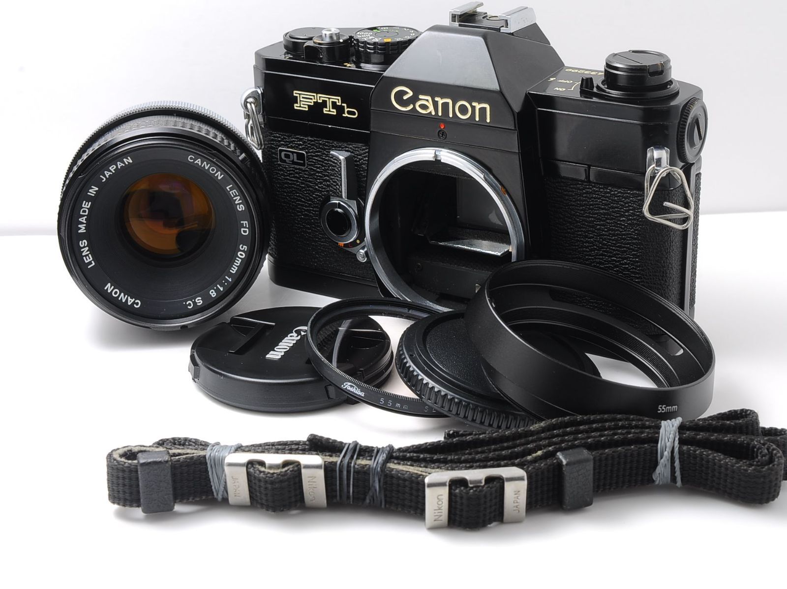 Canon FTb ブラック ＋ FD 50mm F1.8 S.C.セット｜動作良好・レンズ美