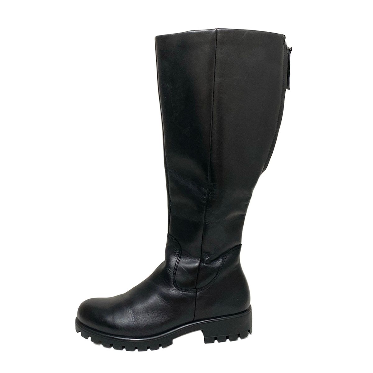 美品 定価3.9万円 ecco エコー 本革 レザーロングブーツ 24cm ECCO(エコー) ロングブーツ 39 レディース - 黒 レザー - メルカリ