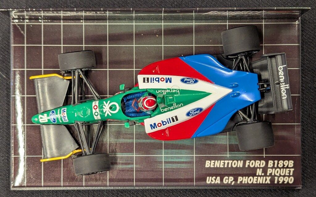 PAUL S MODEL ART 1 FORD B 189 N PIQUET USA GP PHOENIX 1990