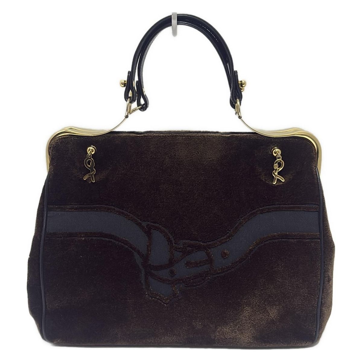 Roberta di camerino(ロベルタ ディ カメリーノ) ハンドバッグ - 黒