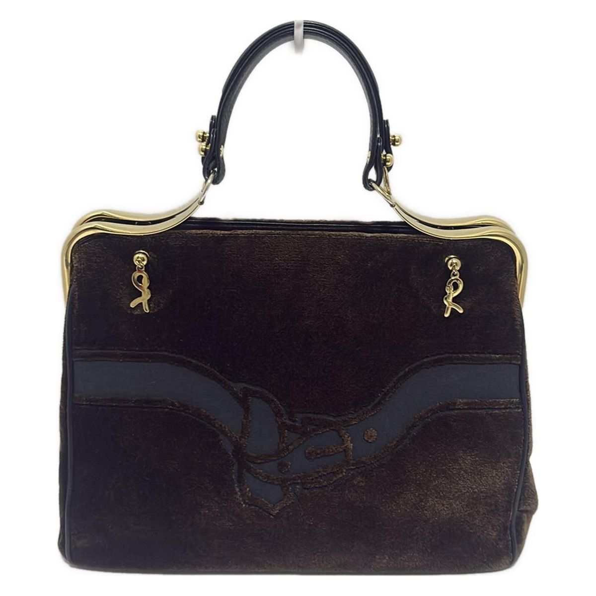 Roberta di camerino(ロベルタ ディ カメリーノ) ハンドバッグ - 黒