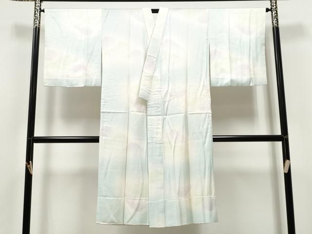 平和屋着物 長襦袢 無双仕立て 紗綾型地紋 暈し染め 正絹 hy