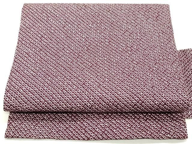 平和屋着物●九寸名古屋帯　絞り　葡萄色　正絹　逸品　未使用　DAAY0408ob 平和屋着物○九寸名古屋帯 絞り 葡萄色 正絹 逸品 未使用 DAAY0408ob