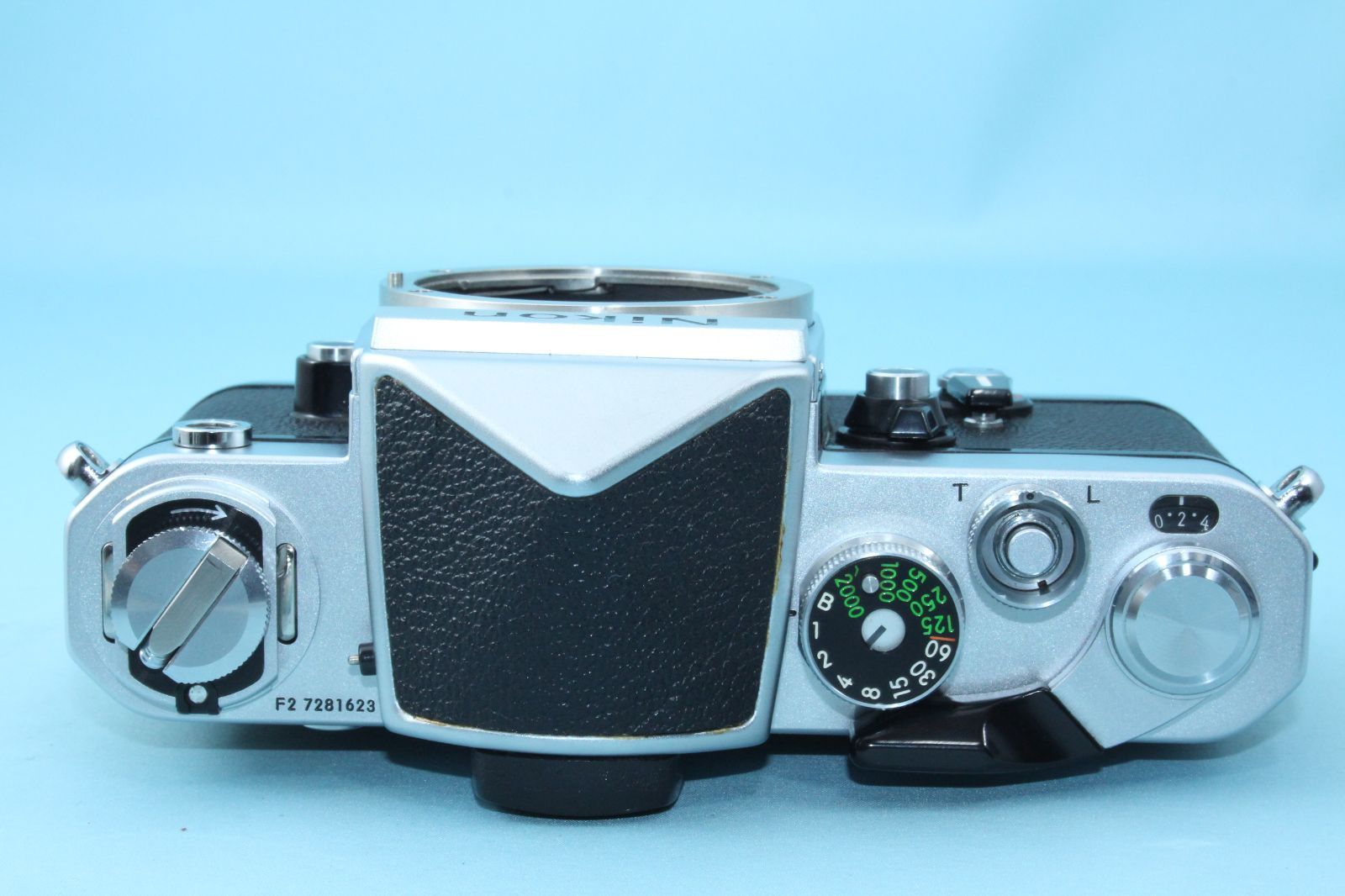 完動美品 Nikon F2 アイレベル 728万台 シルバー ボディ 返品保証