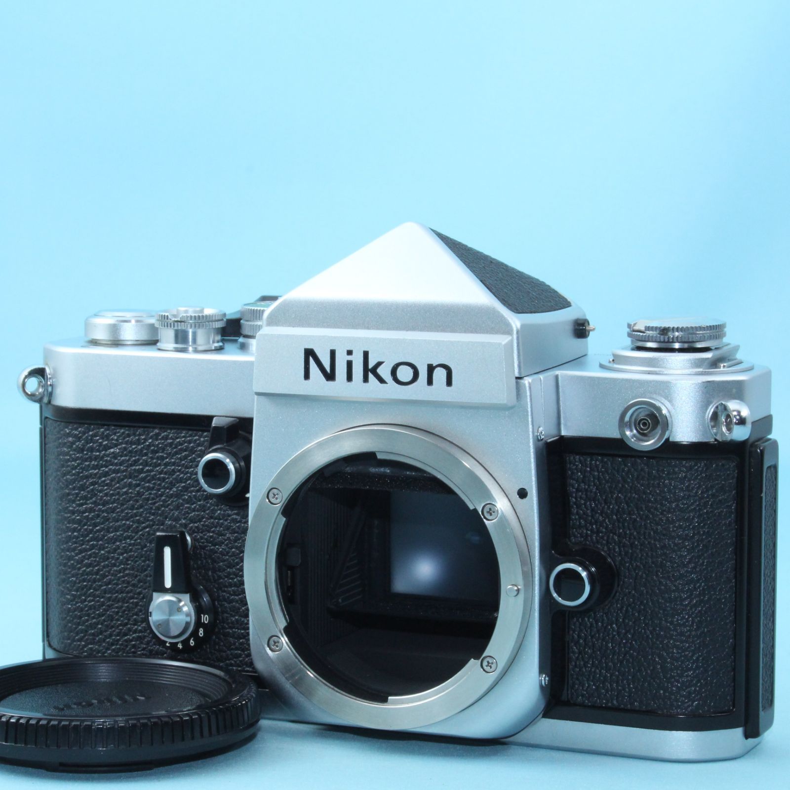完動美品 Nikon F2 アイレベル 728万台 シルバー ボディ 返品保証