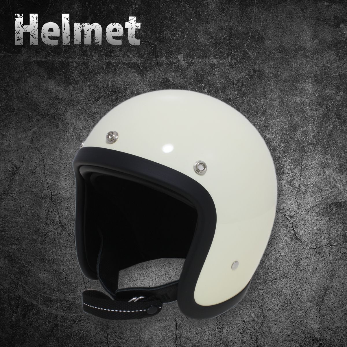 インナーM スモールジェットヘルメット ホワイト 500 TX 品