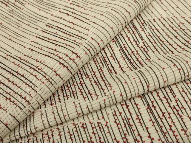 平和屋着物 夏物 小紋 絽 舞蝶文 洗える着物 jd