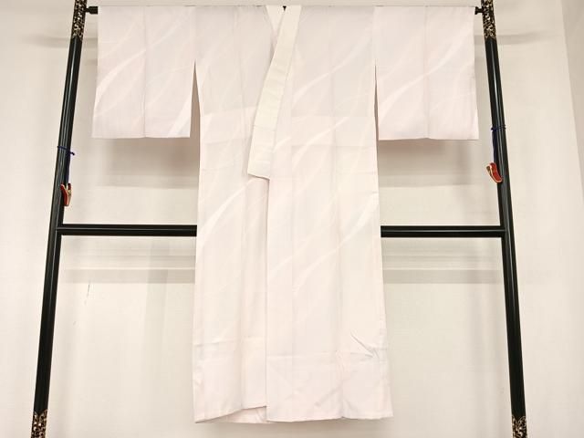 平和屋着物 長襦袢 無双仕立て よろけ縞地紋 暈し染め 正絹 zg