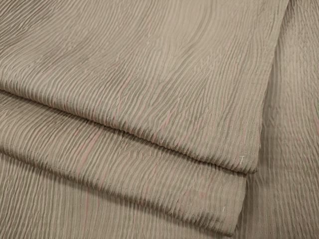 平和屋着物 上質な小紋 杢目絞り 正絹 ut