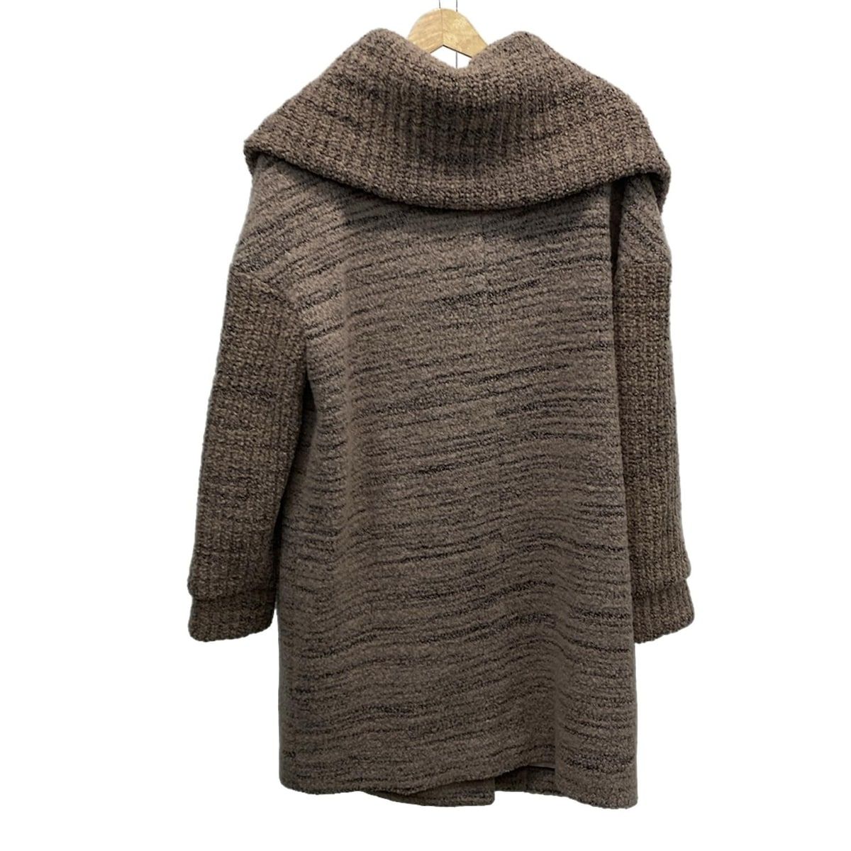 EPOCA(エポカ) コート サイズ40 M レディース美品 - ベージュ×黒 長袖