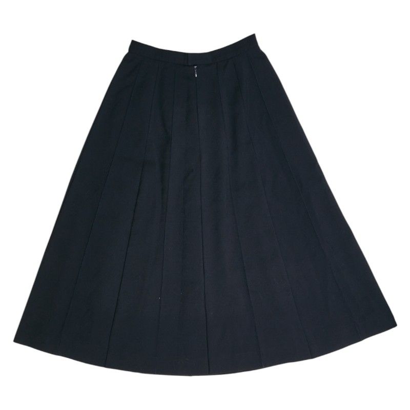 極美品⭐︎CHANEL ブラック ダブル ロゴボタン スカート スーツ ハンガー付 シャネル ココマークボタン ジャケット ダブル スカート セットアップ