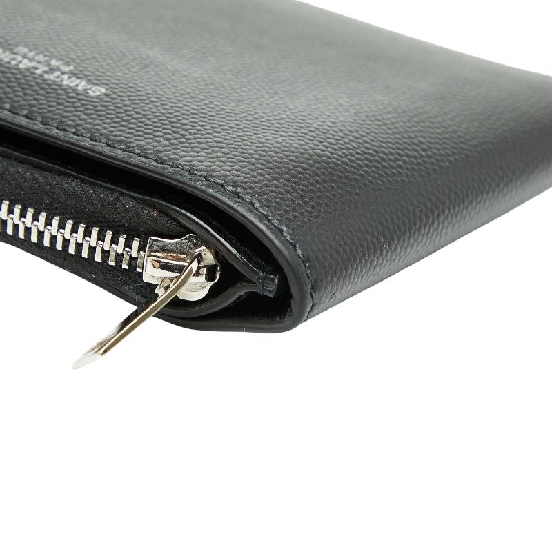  サンローラン ロゴ ブラック レザー レディース SAINT LAURENT 1 0241731 その他 小物