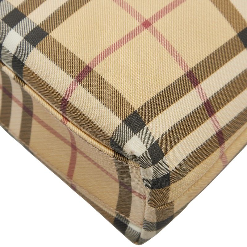 バーバリー ノバチェック シャドーホース ハンドバッグ トートバッグ