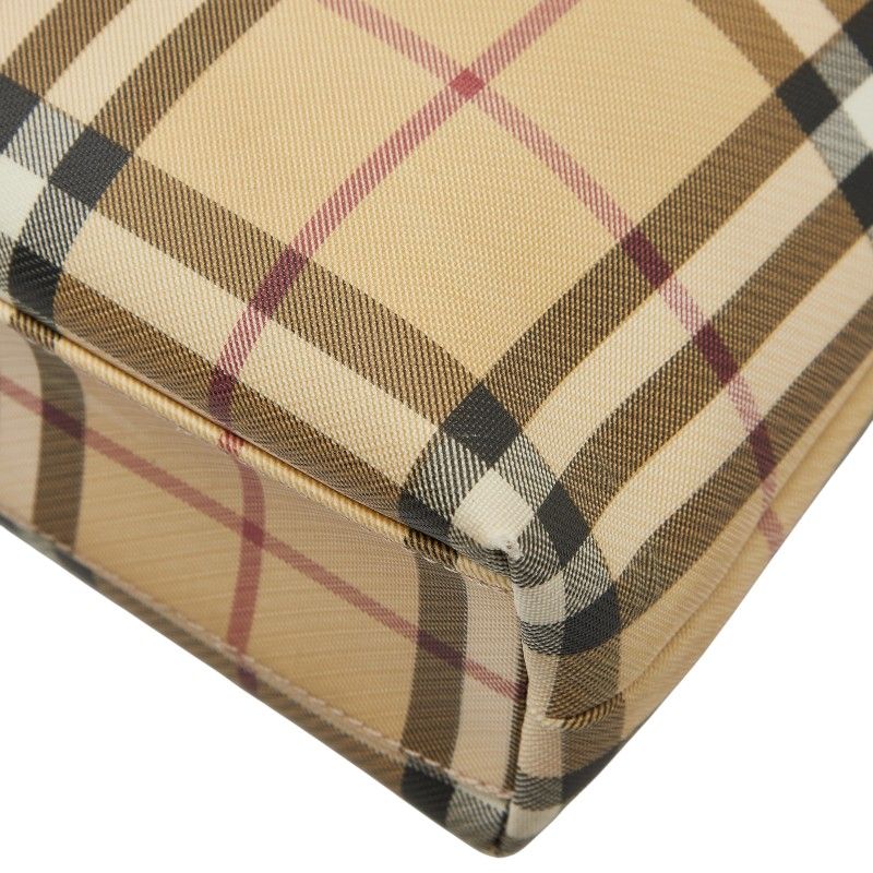 バーバリー ノバチェック シャドーホース ハンドバッグ トートバッグ