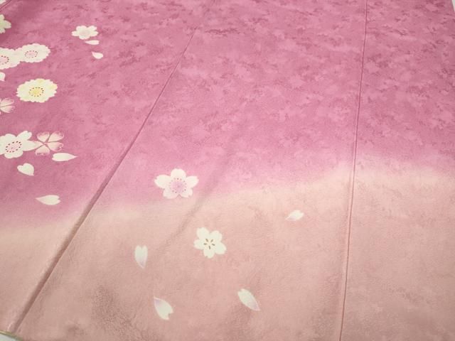 平和屋着物○豪華振袖 舞花文 暈し染め 正絹 逸品 CABA1929ut - メルカリ