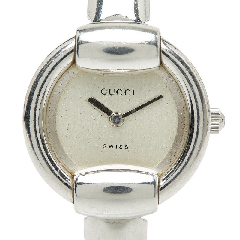 グッチ 腕時計 バングルウォッチ 1400 L ステンレススチール レディース GUCCI 1 0244150
