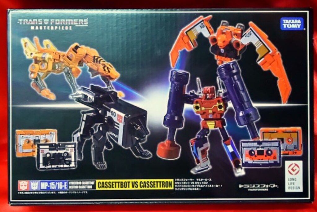 タカラトミー トランスフォーマー TF マスターピース カセットボットVSカセットロン MP 15 16