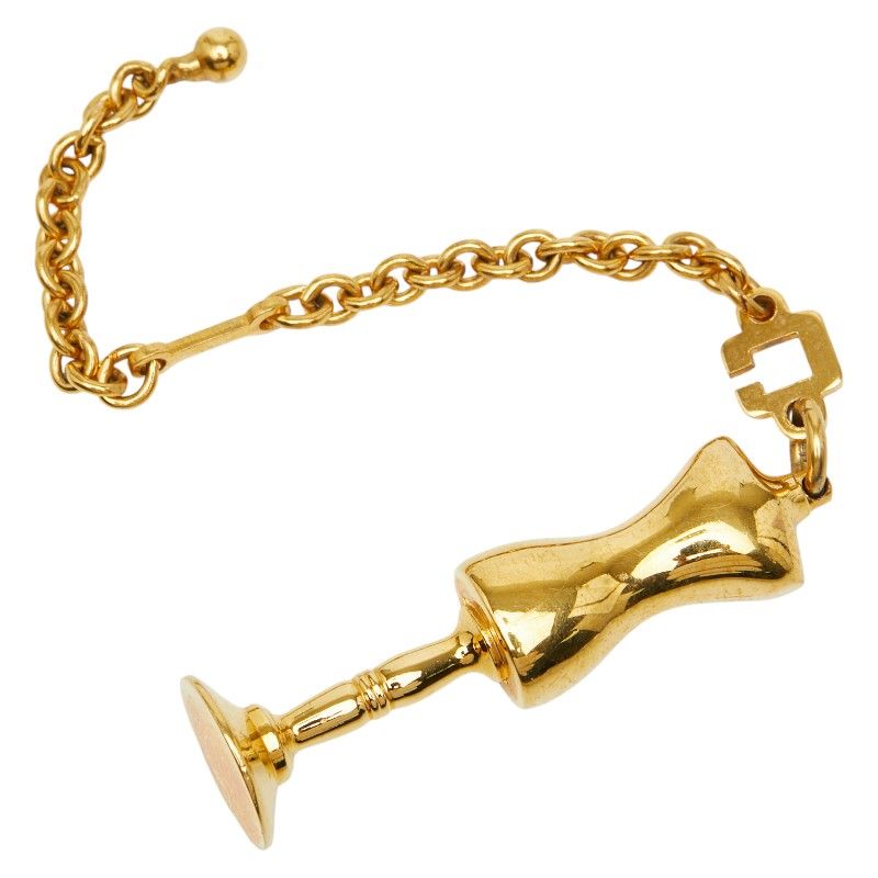 ディオール CDロゴ トルソー マネキン モチーフ ゴールド メッキ レディース Dior 228-44371