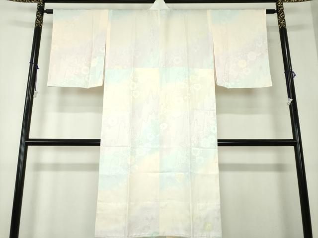 平和屋着物 上質な長襦袢 無双仕立て 辻が花地紋 暈し染め やまと誂製 正絹 ps