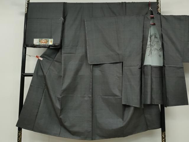 平和屋着物○男性 本場大島紬 アンサンブル 100亀甲 総詰め 武田英文作