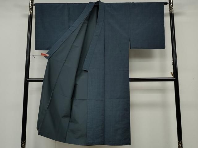 平和屋着物○男性 本場大島紬 アンサンブル 吉祥文 証紙付き 正絹 逸品