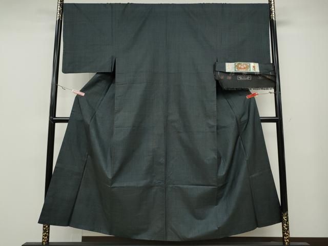 平和屋着物●男性 男柄の最高峰 西郷柄 西郷絣 本場大島紬 三越扱い 証紙付き 正絹 ut