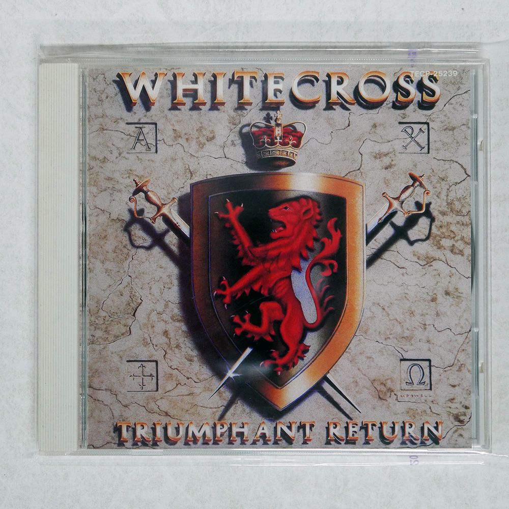 WHITECROSS-Triumphant return ホワイトクロス 日本盤 レコード 国内盤 WHITE CROSS/TRIUMPHANT RETURN/PURE L TECP25239 CD □