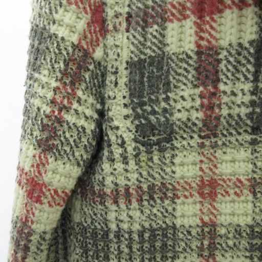 バーク Bark ダッフルコートチェック トグルボタン ロゴ マルチカラー