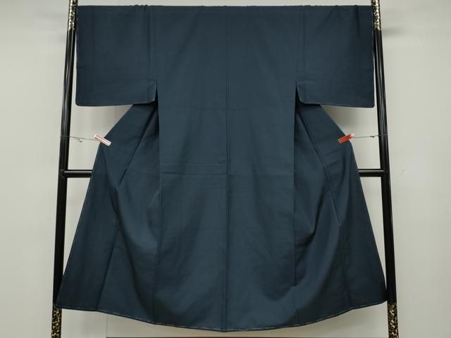 平和屋着物 男性 紬 120亀甲 正絹 ut